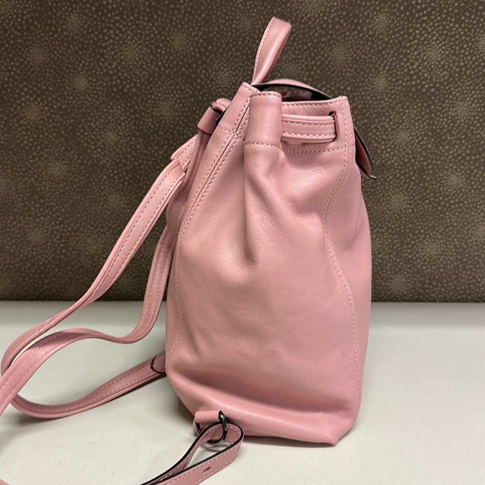 🔥🔥🔥NEW Authentic Longchamp Le Pliage Cuir Leather Backpack - Picture 2 of 15
